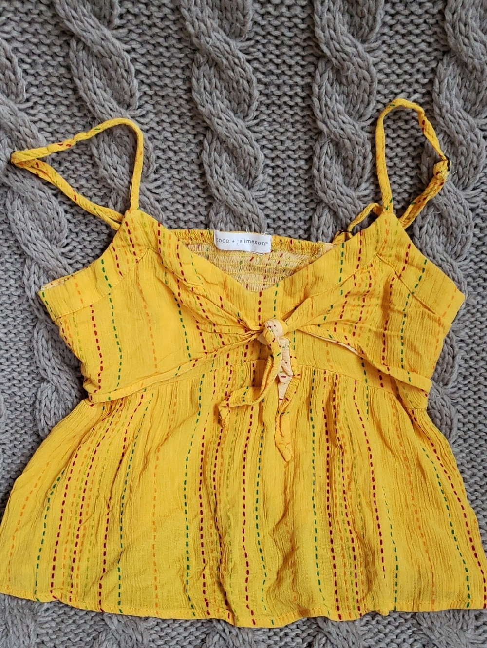 Cute Tie-Front Summer Shirt